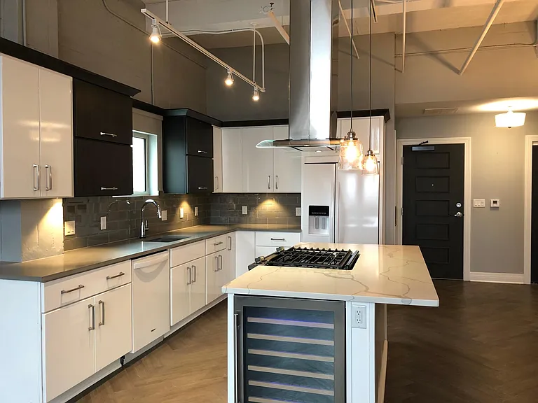 Kitchen with afternoon light