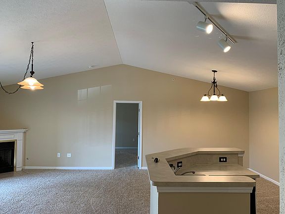 Cathedral Ceiling in living room