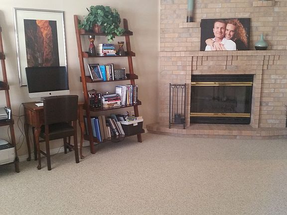 Living Room w/Fire Place
