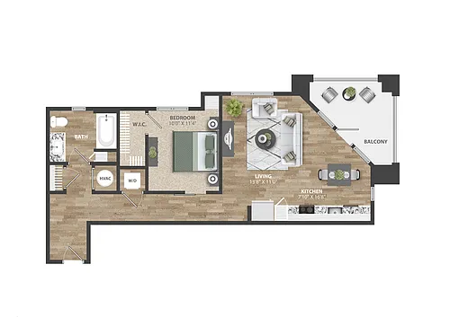 Floor plan A2