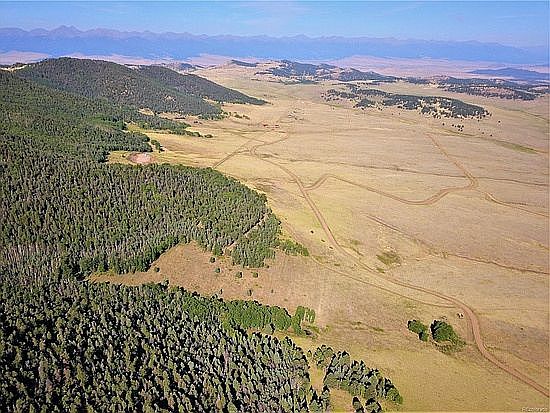 Land is outlined by roads.