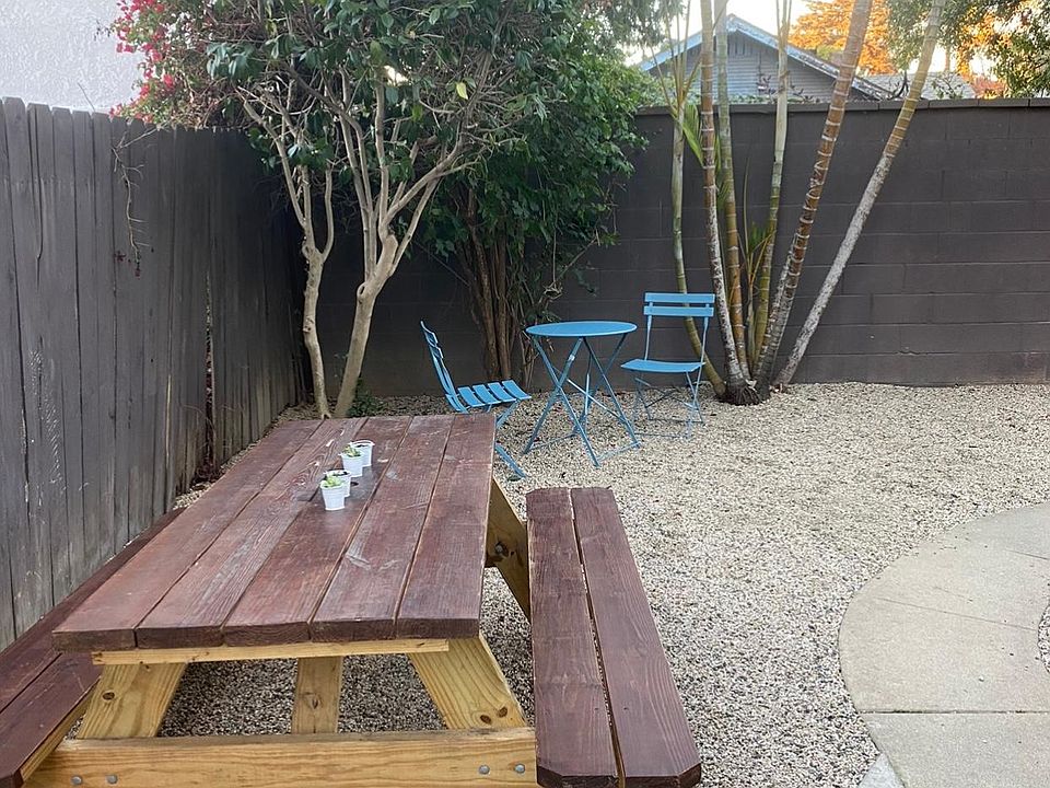 Shared back yard space 
NO DOGS PLEASE
