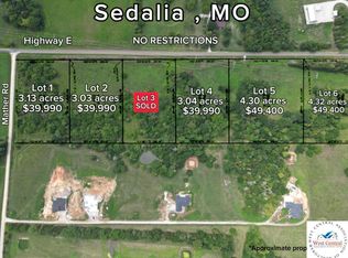 LOT 2 Highway E, Sedalia, MO 65301