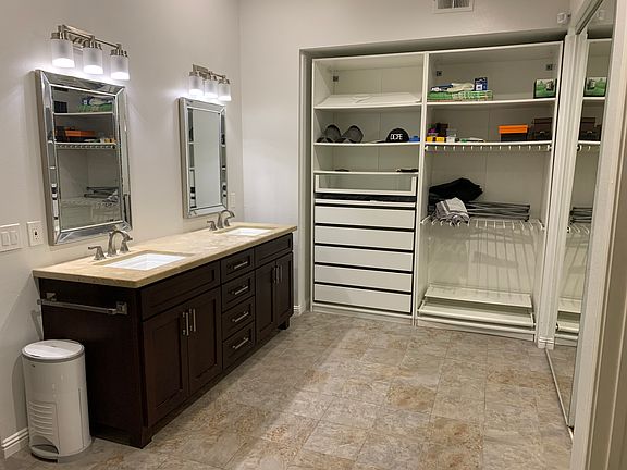 Master Bathroom Closet Area