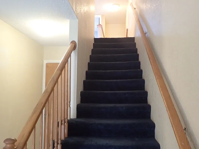 LOOKING FROM FIRST FLOOR UP TO 2ND FLOOR