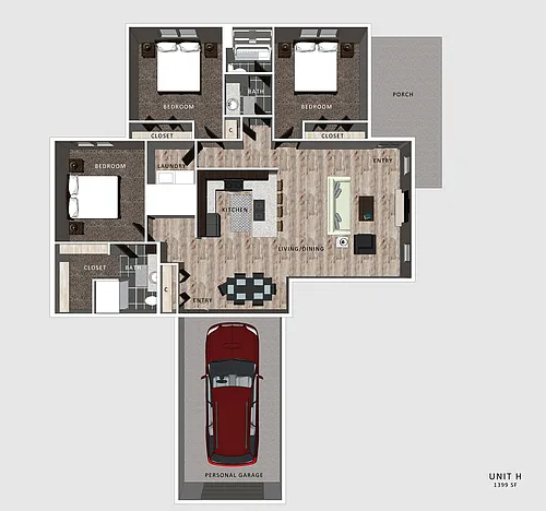 Floor plan Harper