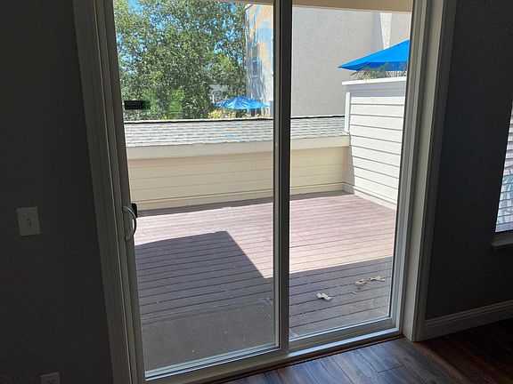 Back private patio
