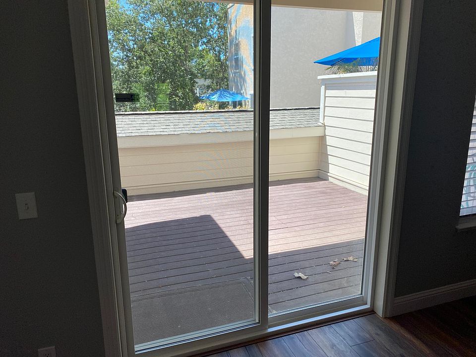 Back private patio