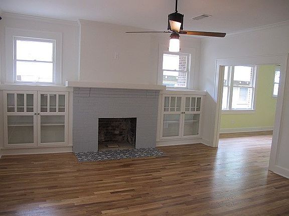Built-in bookcases