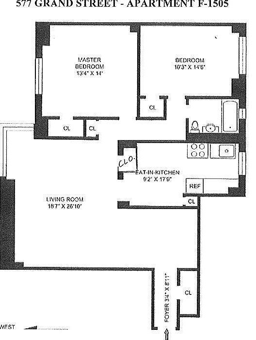 1st image of 577 Grand St APT F1505