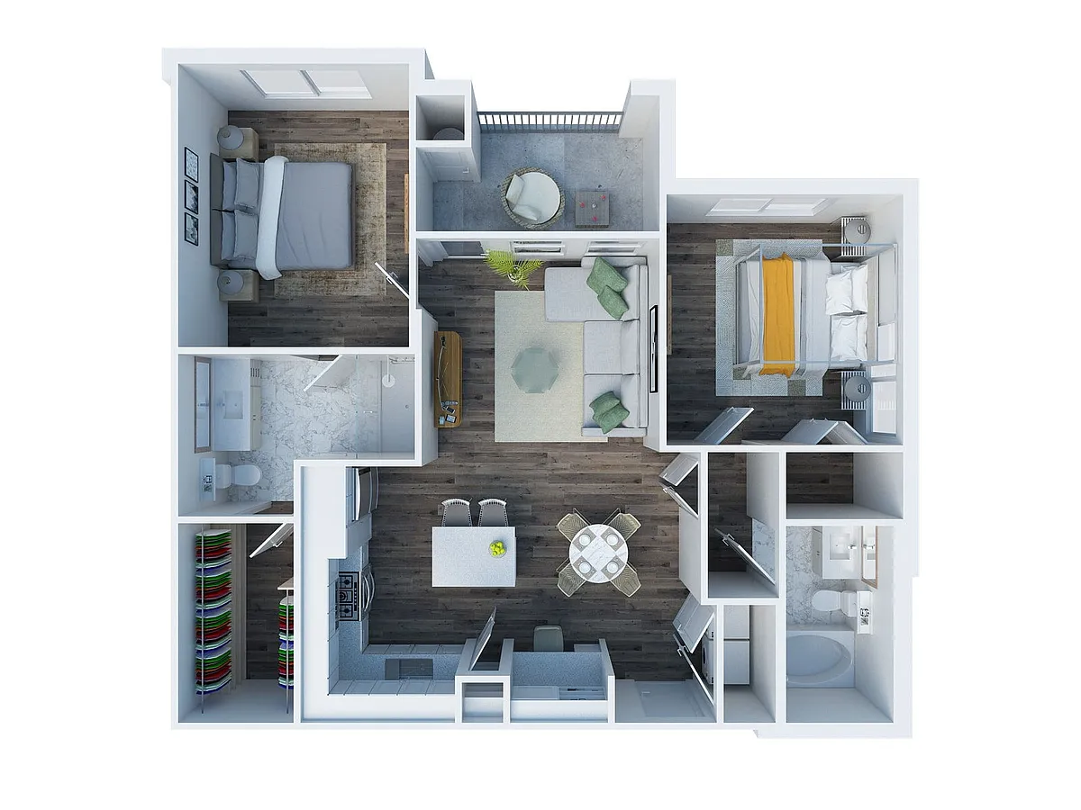 Floor plan B1