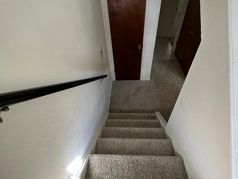 from front door, access to bedrooms