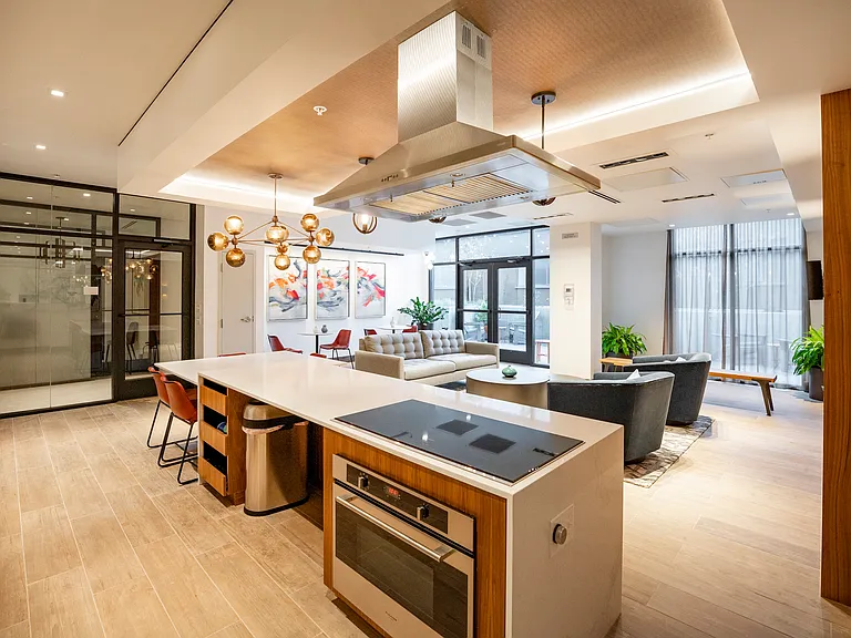 Clubroom kitchen