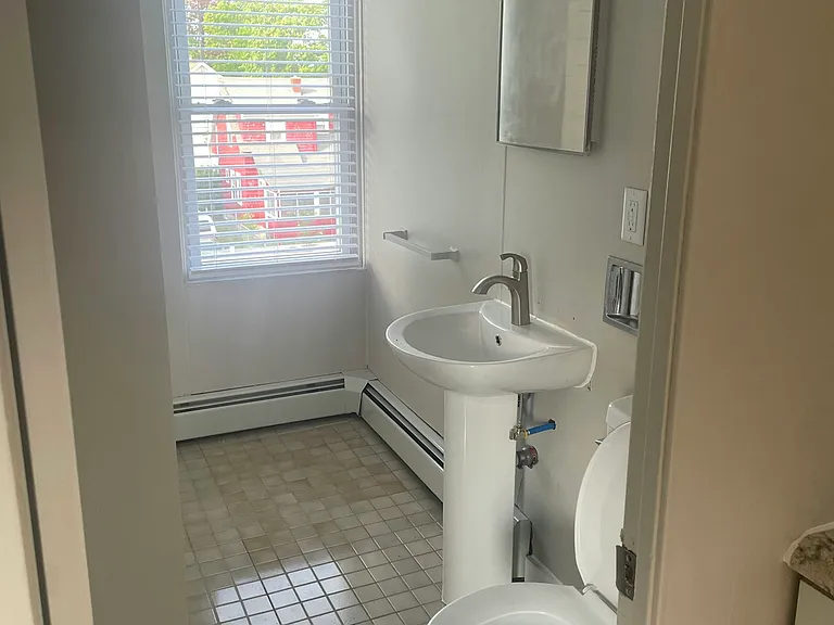 Full bathroom with tub