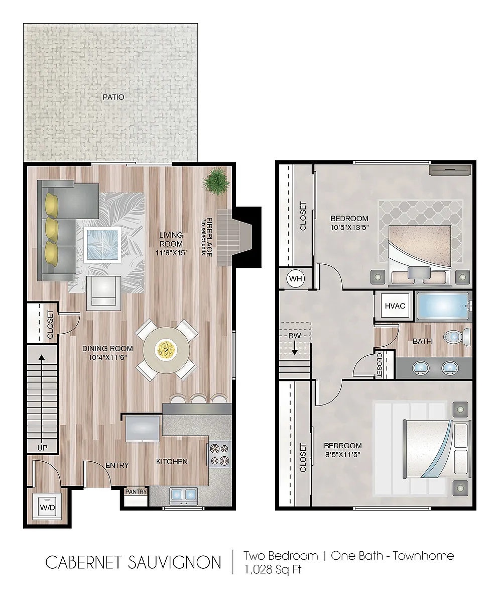 Floor plan Cabernet Sauvignon Townhome