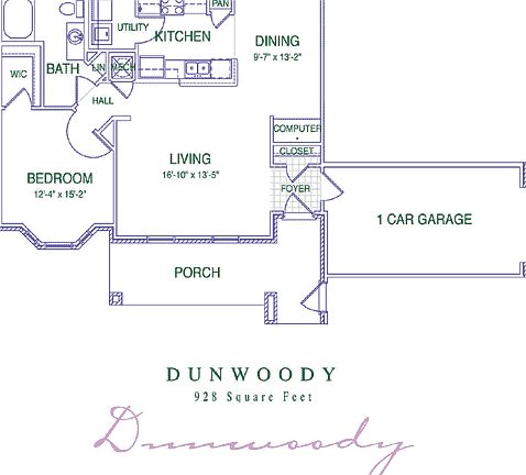 Dunwoody Floor plan