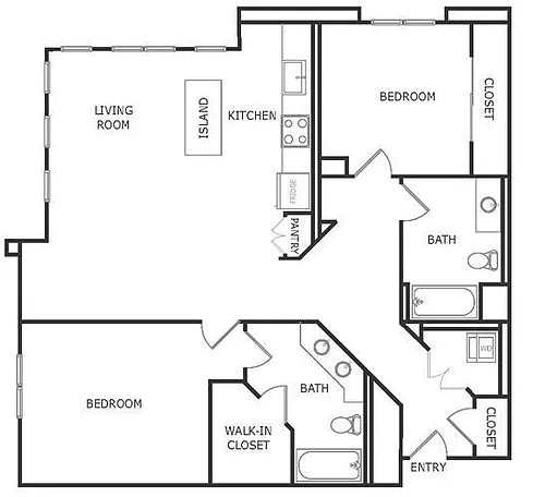 Floor plan B7