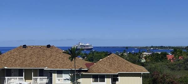 View from the upper bedroom suite lanai