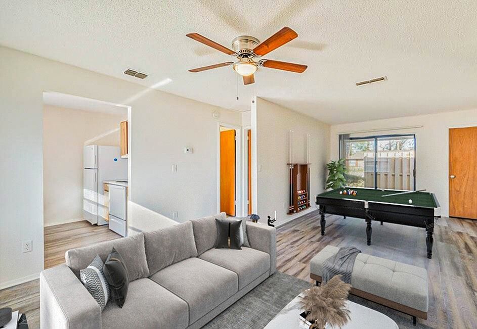 Step into spacious living rooms designed with large windows and versatile color palettes, ready to complement your personal style.