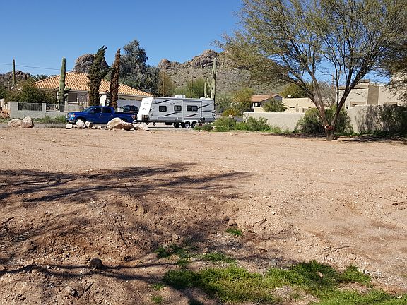 looking west towards street 