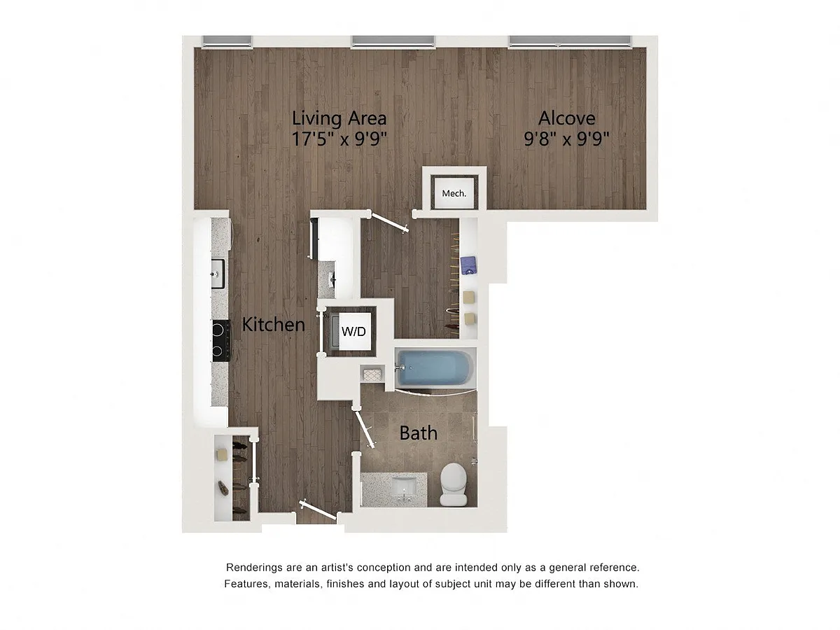 Floor plan Studio