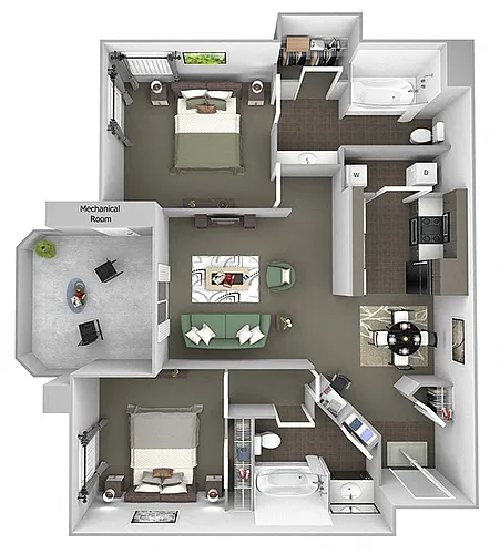 Floor plan B1 (Eland)