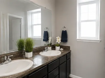 Upstairs bathroom