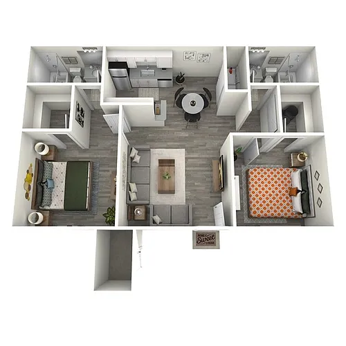 Floor plan B1 Classic