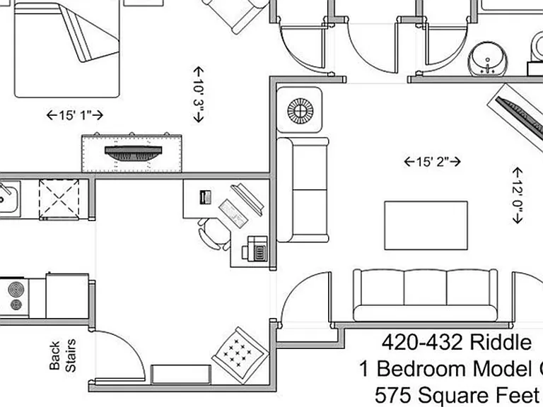 1br Near Uc, Daap & Hospitals | Prime Riddle Road Location — Photo 15
