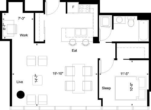 Floorplan to show you the layout