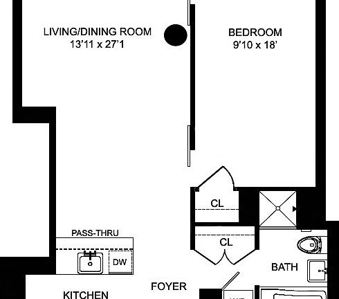 3rd image of 210 Lafayette St APT 5C