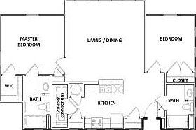 2 Bedroom 2 Bath