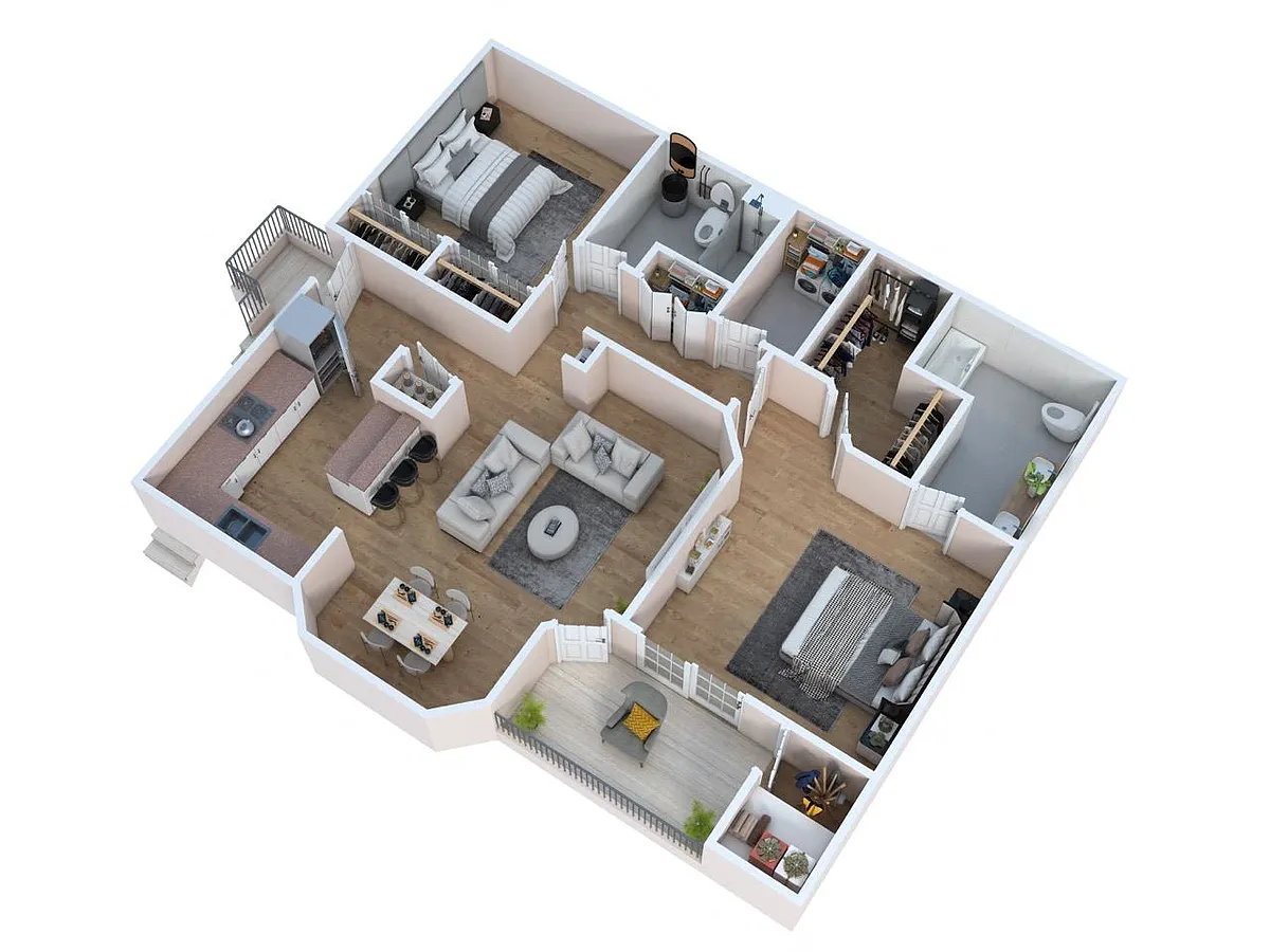Floor plan Floor Plan B