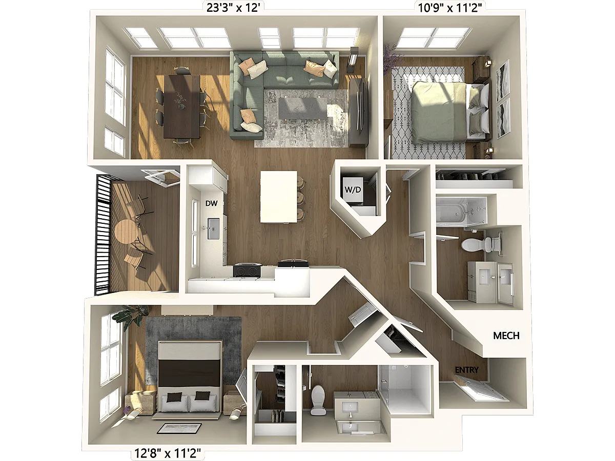 Floor plan B5-1217-2
