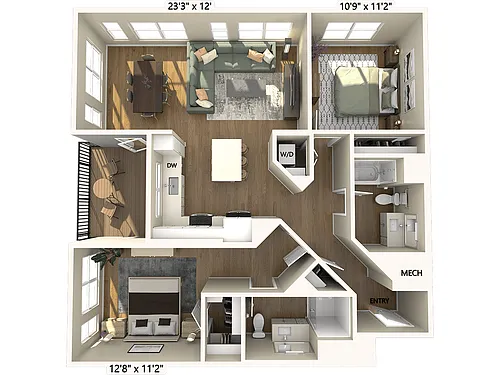 Floor plan B5-1217-2