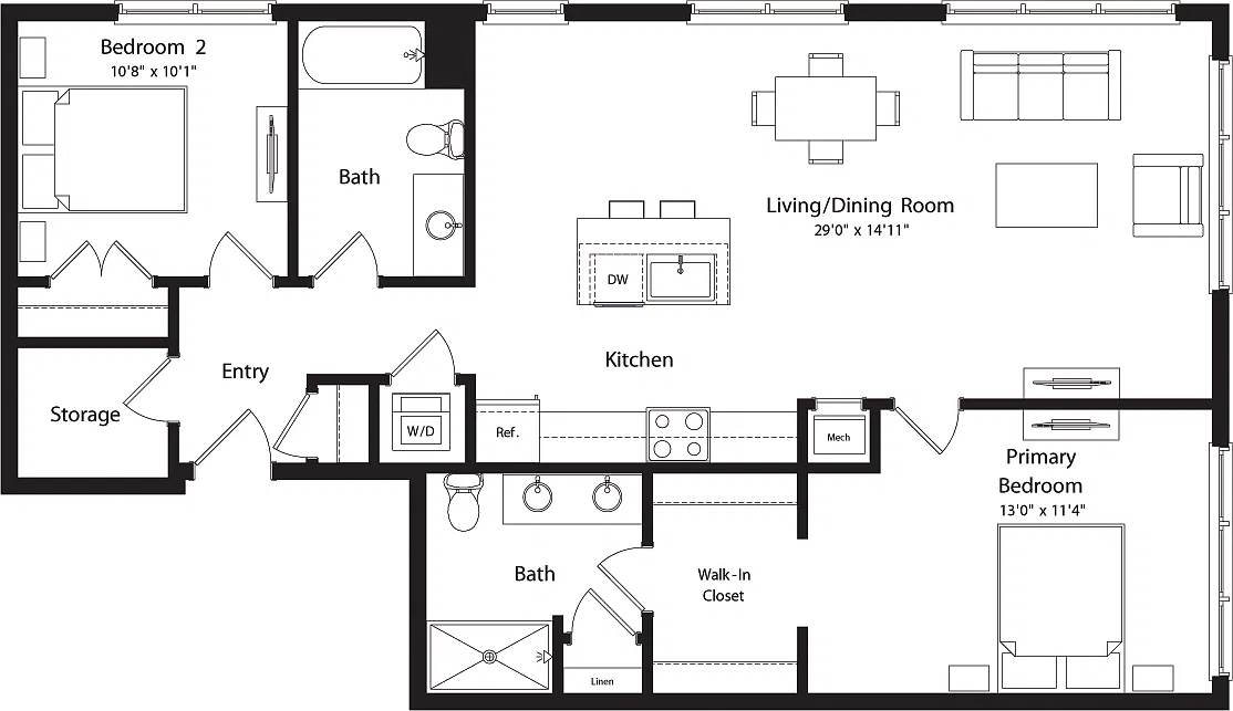 Floor plan B5