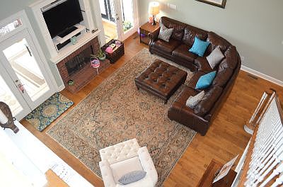 Two Story Family Room