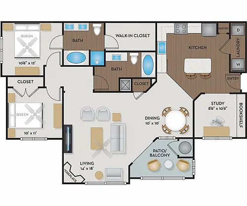 Floor plan Odessa