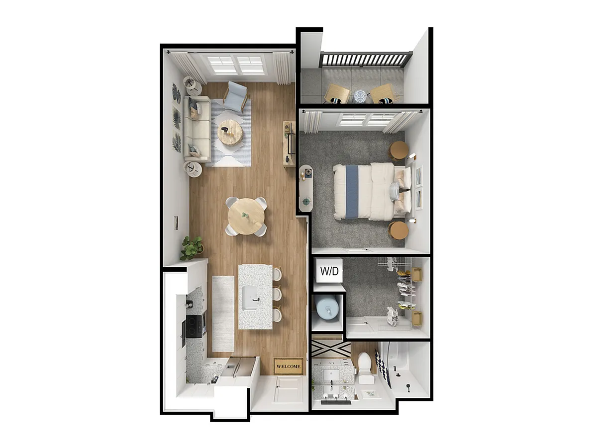 Floor plan A2 HC