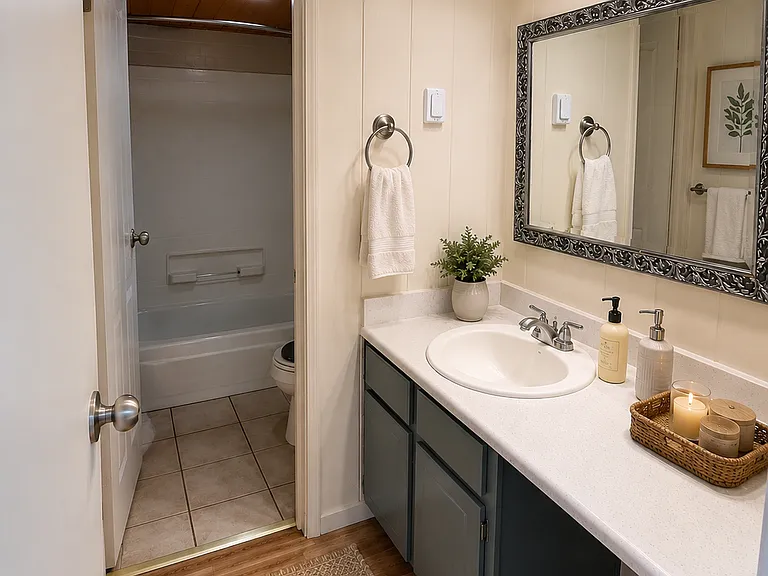 Upstairs bathroom