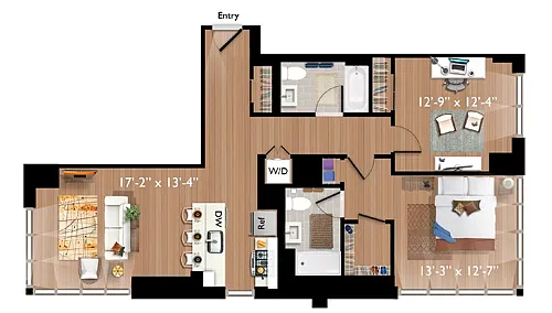 Floor plan Continuum 55_C8
