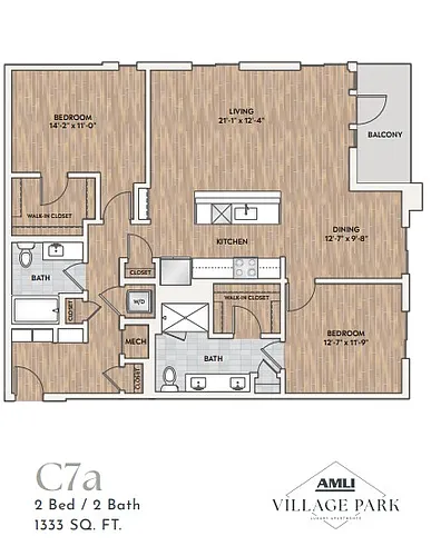 Floor plan C7a