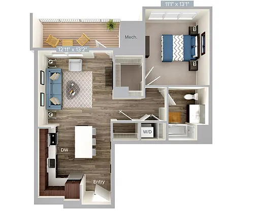 Floor plan A3-754