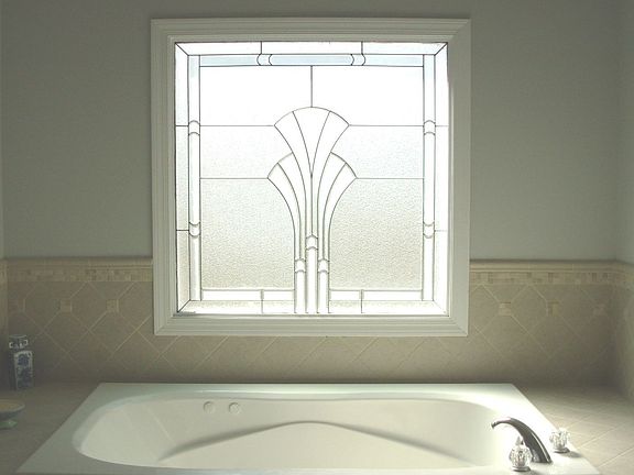 Beautiful window over tub