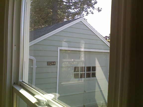 garage from one of 2 West Bedrooms