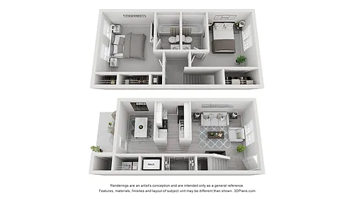 Floor plan The Saluda
