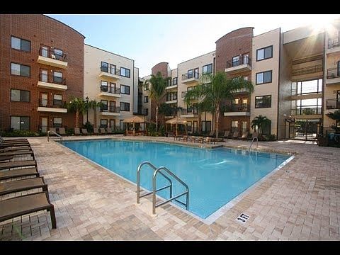 Pool and grounds of community