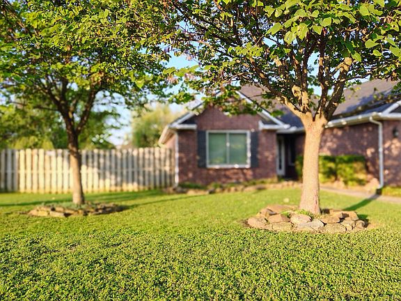 Beautiful trees offer shade in the morning