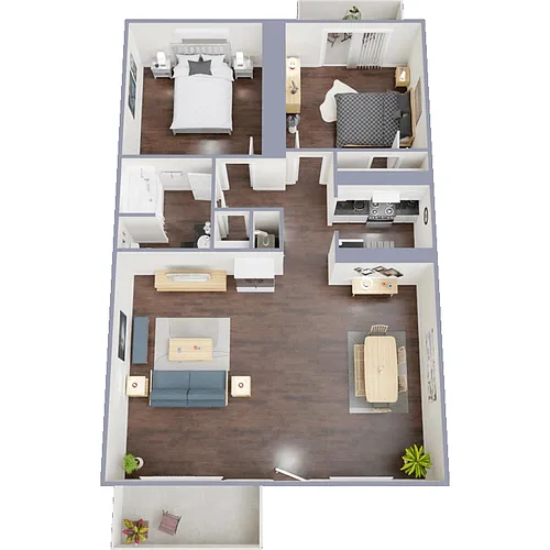 Floor plan B1-R