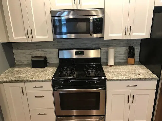 customer kitchen with granite countertops